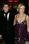 Amsterdam  12 januari 2005
Premiere Franse Speelfilm in Tushinski.
Inge Ipenburg met een vriend