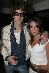 Bloemendaal 1 juni 2005
haringparty radio Noordzee bij tropen aan zee.
Gijs v d Wint met zijn vriendin (dochter Jaap v Zweden)