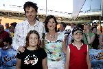 Amsterdam 19 juni 2005
Premiere de Cameleon in pathe arena.
Jan Douwe Kroeske met vrouw en met kinderen