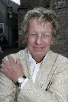 Loenen 13 juni 2005
Kreeftenparty bij restaurant tante Koosje.
Jan des Bouvrie met speciale horloge