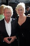 Amsterdam 14 juni 2005
Haringparty bij hilton hotel.
Jan des Bouvrie met Monique des Bouvrie