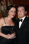 Rotterdam 6 juni 2005
Uitreiking Johnny Kraaykamp Musical awards in nieuwe  luxor.
Johnny Kraaykamp jr met zijn ex Annick Boer
