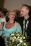 Amsterdam 8 juni 2005
Presentatie cd Karin Bloemen in Carre.
 Karin met haar man Marnix