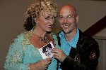 Amsterdam 8 juni 2005
Presentatie cd Karin Bloemen in Carre.
 Karin met Rob Kamphues