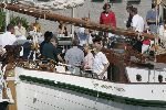 Muiden 18 juni 2005
Koningin Beatrix varen met de groene Draeck