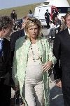 Scheveningen 9 juni 2005
Maxima  zwanger en Prins Willem Alexander bij strandtent Wij.
Feestje van Wapem.   Paul Rosemuller