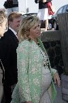 Scheveningen 9 juni 2005
Maxima  zwanger en Prins Willem Alexander bij strandtent Wij.
Feestje van Wapem.