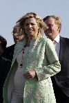 Scheveningen 9 juni 2005
Maxima  zwanger en Prins Willem Alexander bij strandtent Wij.
Feestje van Wapem. paul Rosemuller