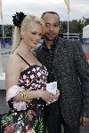 Rotterdam 3 juni 2005
Premiere Circus du soleil  bij ahoy.
Monique Sluyter met vriend