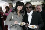 Loenen 13 juni 2005
Kreeftenparty bij restaurant tante Koosje.
Regilio Tuur met vriendin