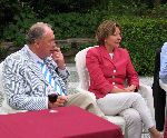 15 Juni 2005 De Keppelse golfclub
Wedstrijd NVGJ
Robbie v Erven Dorens en Inge Langhout