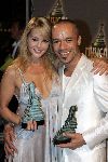 Rotterdam 6 juni 2005
Uitreiking Johnny Kraaykamp Musical awards in nieuwe  luxor.
Stanley Burleson en Chantal janzen