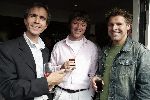 Bloemendaal 1 juni 2005
Haringparty radio noordzee.
Leo de Later en Toine v Peperstraten en Frits Sissing
