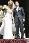 Maarssen 18 juni 2005
Wesley Sneijder en Ramona Streekstra trouwen .