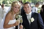 Maarssen 18 juni 2005
Wesley Sneijder en Ramona Streekstra trouwen .