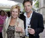 Loenen 13 juni 2005
Kreeftenparty bij restaurant tante Koosje.
Inge Iepenburg en Wim Rijken