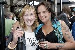 Amsterdam 14 juni 2005
Haringparty bij hilton hotel.
Xandra Brood met Lola