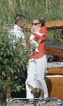 Muiden 28 mei 2005
Koningin Beatrix varen met Mabel Wisse Smit prinses Luana en prins Friso