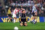 Eindhoven, 21 Maart 1999
EVV-PSV 0-5
Albert v d Sleen na het vierde doelpunt