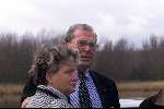 06 Maart 19999
Oud minister Biesheuvel met vrouw