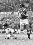 Amsterdam, 13 mei 1981
KNVB-beker finale in Olympisch stadion tussen
AJAX-AZ 67, eindstand 3-1
Frank Arnesen