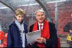 Eindhoven 13 Maart 1999
Junior Smulders met Bobby Robson