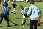 Junior Smulders spelend voor Tegenbosch JE-3
Hockey
13 maart 1999