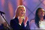 Hilversum 14 Maart 1999
Linda de Mol na afloop Nat. Songfestival 1999