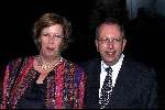 Amsterdam maart 2000
Premiere circus bij westergasfabriek m et koningin Beatrix.
Annemarie Jorritsma met haar man