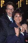 Amsterdam 18 maart 2000
Emile Ratelband met zijn nieuwe vriendin Cristine Kroonenberg.