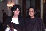 Amsterdam 13 maart 2000
Modeshow Frans Molenaar in het Amstel Hotel.
Gretta Duisenberg met dochter