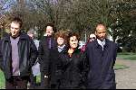 Hilversum, 11 mart 2000
Begrafenis Gitty Budie
Diona de Graaf en Hmberto Tan