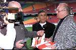 Amsterdam, 17 maart 2000
100 jaar bestaan AFC AJAX 
Met uitreiking historische videoband
Bobby Haarms en Jac Swart