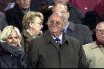 Brussel, 29 maart 2000
Belgie-Nederland, eindstand 2-2 in het Koning Boudewijn stadion vriendschappelijk wedstrijd
Jeu Sprengers met vrouw