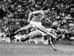 Nederland-Hongarije, eindstand 2-0
29 april 1987
Johnny v \'t Schip