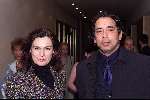 Amsterdam 11maart 2000
Modeshow van Mart Visser bij het Hilton hotel.
Marcel Bertsch (ex-man Berdien Stenberg 0 met Liz Snoyink