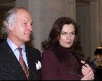 Amsterdam 13 maart 2000
Modeshow Frans Molenaar in het Amstel Hotel.
Liz Snoyink met haar vriend