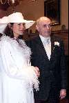 Zandvoort 24 maart 2000
Michael v Praag trouwt met Yvonne Mackaay