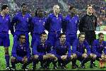 Brussel, 29 maart 2000
Belgie-Nederland, eindstand 2-2 in het Koning Boudewijn stadion vriendschappelijk wedstrijd
staande v.l.n.r.: Roy Makaay, Winston Bogarde, Clarence Seddorf, Jaap Stam, Patrick Kluivert, Sander Westerveld
Gehurt v.l.n.r.: Edgar Davids, Phillip Cocu, Marc Overmars, Paul Bosvelt, Frank de Boer