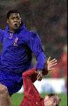 Brussel, 29 maart 2000
Belgie-Nederland, eindstand 2-2 in het Koning Boudewijn stadion vriendschappelijk wedstrijd
Patrick Kluivert