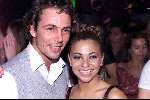 Rotterdam 29 maart 2001
Uitreiking cd Georgina Verbaan in de Baja Beachc club.
Tim Immers en Georgina Verbaan