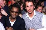 Rotterdam 29 maart 2001
Uitreiking cd Georgina Verbaan in de Baja Beachc club.
Tim Immers en Juan Wells