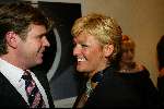 Amsterdam 2 maart 2002
Modeshow Mart Visser in het Hilton
Peter Gallas en Caroline Tensen