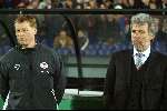 Rotterdam 21 maart 2002
Feyenoord-PSV 1-1 kwartfinale uefa cup
Erik Gerets en Erwin Koeman