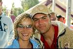 Dronten 29 maart 2002
Opening nieuwe attraktie in six flags.
Mike Starink en Fleur v d Kieft