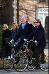 Amsterdam 9 maart 2002
Fred Oster met vrouw op de fiets