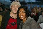 Amsterdam 20 maart 2002
Premiere Britney Spears.
Georgina Kwayke met vriend