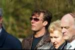 Velsen 9 maart 2002
Begrafenis vader Hans klok
Gerard Joling