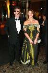 Amsterdam 2 maart 2002
Modeshow Mart Visser in het Hilton
Hans Alders met zijn vrouw