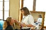Zaandam 2 maart 2002
fotosessie met Inge de Bruijn.
Esther Oosterbeek mals vigagiste
